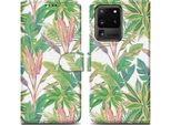 Cadorabo Cover Protettiva Per Samsung Galaxy S20 Ultra Cover Design Green Rainforest No.8 Cover Telefono Cellulare Custodia Protettiva Cover