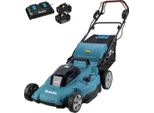 Makita DLM539PT2 - Tagliaerba A Batteria - 18 V - 6 Ah - 2 Batterie, Caricabatterie Incluso