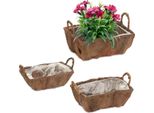 Set Di 3 Fioriere Da Balcone Relaxdays