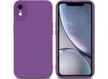 Custodia Cadorabo Per Apple Iphone Xr Custodia Protettiva In Tpu Viola Custodia In Silicone Custodia Per Cellulare
