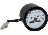 Tachimetro (Bianco 80Km) Per Puch Maxi/Tomos/Universal 60Mm