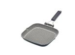 Padella Per Grigliare In Alluminio Fuso 20 Cm - Manico Pieghevole - Masterclass