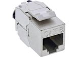 24 Confezioni Bulk Inline® Keystone RJ45 Presa Slim, Snap-In, Cat.8.1, Cabina Integrata.