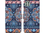 Cadorabo Custodia Protettiva Per Samsung Galaxy A22 5G Case Design Blu Custodia Del Telefono Cellulare Custodia Protettiva Custodia Magnetica Custodia Cover