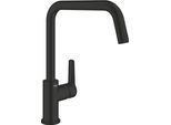 Miscelatore Da Cucina Grohe Quickfix Start, Angolato, Nero Opaco