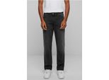 Jeans Urban Classics Heavy Ounce Straight Fit Da Uomo, Lavaggio Nero - 30