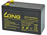 Accumulatore Al Piombo Kung Long Standby, WP7-12, 12 V-, 7 Ah, Faston 6,3 Mm
