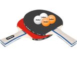 Set Da Tennis Da Tavolo Rebel RBA-4000 - 2 Racchette E 4 Palline