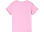 Vidaxl Camicia A Maniche Corte Per Bambini Rosa Chiaro 104