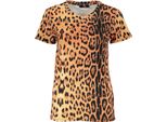 Cavalli Class Maglietta Con Stampa Leopardo : Taglia - M Taglia: M