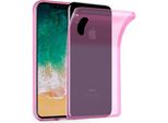 Cadorabo Custodia Per Apple Iphone X / Xs Custodia Protettiva In Rosa Custodia Protettiva Tpu Silicone Cover