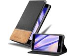Cadorabo Custodia Per Huawei P10 Lite Custodia Protettiva In Nero Shandy Custodia Custodia A Libro Custodia In Similcuoio