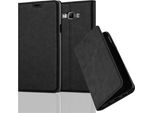 Cadorabo Cover Per Samsung Galaxy A7 2015 Cover Protettiva In Nero Custodia Per Telefono Cellulare Cover Chiusura Magnetica