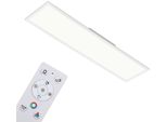 Briloner Leuchten Led Panel "7154016 Colour", Weiß, Leuchten, Deckenlampe, 119,6X29,6X6,5Cm, Weiß, 40W, Wohnzimmer, Schlafzimmer