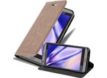 Cadorabo Cover Per Htc Desire 530 / 630 Cover Protettiva In Marrone Custodia Per Telefono Cellulare Cover Chiusura Magnetica