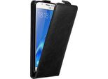 Cadorabo Cover Per Samsung Galaxy J5 2016 Cover Protettiva In Nero Flip Case Custodia Per Cellulare Cover