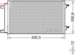 Denso DCN20047 - Oe 39010376 Condensatore Aria Condizionata Con Essiccatore Per Astra K