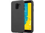 Cadorabo Custodia Per Samsung Galaxy J6 2018 Custodia Protettiva In Grigio Custodia Ibrida Per Telefono Cellulare Tpu Silicone Cover