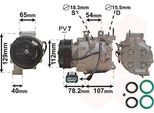 Van Wezel 2500K311 Condizionatore D'aria Compressore Pag 46 R134A Per Honda Accord Viii (Cu) Accord Viii Station Wagon