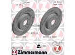 Zimmermann 290.2271.53 - Disco Freno Per F-Pace (X761), I-Pace (X590), Xe (X760), Xf (X260), Discovery Sport (L550), Range Rover Velar (L560)