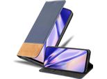 Cadorabo Cover Per Samsung Galaxy A70 / A70S Cover Protettiva In Blu Shandy Cover Libro Custodia In Pelle Finta