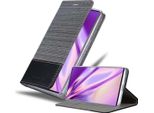 Cadorabo Custodia Per Samsung Galaxy Note 10 Custodia Protettiva In Grigio Custodia Per Telefono Cellulare Custodia A Libro Cover