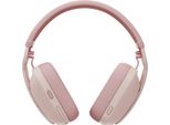 Logitech Zone Vibe Wireless Uc - Senza Fili - Chiamate/Musica - 185G - Cuffie - Rosa