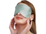 Inf Maschera Per Gli Occhi In Seta 22 Momme Verde