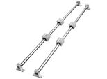 Set Di Guide Lineari, SFC20 1200 Mm, 2 Pezzi - Guide SFC20 1000 Mm, 39,4 Pollici, 4 Pezzi Blocchi Di Scorrimento SC20, 4 Pezzi Supporti Per Guide - Set Di Guide Lineari E Cuscinetti Per Macchine Automatizzate