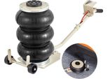 Martinetto A Cuscino D'aria 3 T - Bianco, Altezza Di Sollevamento 140-450 Mm - Martinetto Ad Aria Con Maniglia Lunga - Sollevamento In 5 Minuti - Suv, Camion, Auto - Martinetto Ad Aria Compressa