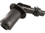 Pipetta Candela Nero Motoforce In Plastica Lunga Connettore 45°