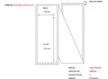 Etichetta Di Cattura Della Nave 105 X 251 Mm,