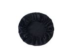 Inf Cuffia Da Notte In Seta Al 100% Per Donna Nero
