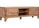 Mobile Tv Home Esprit Marrone Chiaro 160 X 40 X 50 Cm