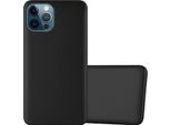 Cadorabo Custodia Protettiva Per Apple Iphone 12 Pro Max Case In Nero Custodia Per Telefono Cellulare Custodia In Silicone Tpu Custodia Cover Case