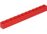 Lego® 10 Pezzi 6112 Mattoncini 1X12 Parte Basic 10 Rosso