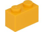 Lego® 1 Pezzo 3004 Mattoncini 1X2 Parte Mattoncini Base 1 Arancione Chiaro