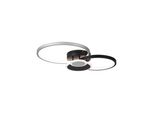 Just Light Deckenleuchte "Papilon", Schwarz, 1, 1 Stk., Leuchten, Led, Deckenleuchte