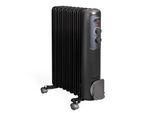 Radiatore A Olio Nero Da 2000 W Livoo Dom502
