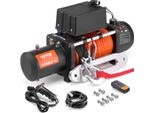 Vevor Argano Elettrico, Verricello Per Autocarri Da 12 V Cc Da 13.500 Lb. Con Fune Sintetica Φ3/8" X 80 Ft. Fune Sintetica, Guida Della Fune In Alluminio, Telecomando Senza Fili E Con Filo, Impermeabile IP55"