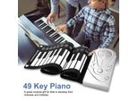 Piano,Piano Keyboard,Rolling Up Piano,Electronic Piano,49 Key Piano,Piano Toy,Beginner Piano