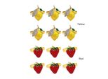 Portatovaglioli, Portatovaglioli Di Frutta, Portatovaglioli In Lega, Decorazioni Da Tavola, Portatovaglioli Di Frutta