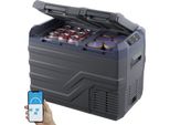 Frigorifero Portatile Con Scomparto Congelatore 32L - Frigorifero A Doppia Zona Per Auto - Frigorifero E Congelatore Da 60W