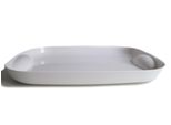 Tupperware Vassoio Allegra Bianco Vassoio Da Portata Vassoio Da Portata 41,5 Cm X 30,5 Cm