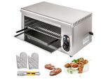 Grill A Salamandra - Forno Elettrico A Salamandra Con Griglia Regolabile, Fonditore Per Formaggi