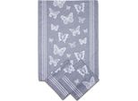 Asciugamano Extra Assorbente 50X70 Farfalle Grigio 3 Pz