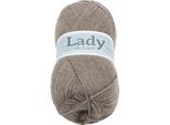 Filato Lady De Luxe - 100G / 238 M - Grigio
