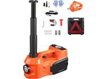 Cric Elettrico Per Auto 5T - Set Di Cric Per Auto Con Avvitatore A Impulsi - Arancione - Ideale Per La Manutenzione Del Veicolo E Il Cambio Degli Pneumatici