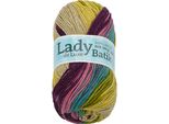 Filato Lady De Luxe Batik - 100G / 238 M - Beige,Rosa,Viola