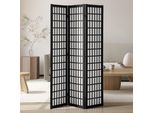 Divisorio Giapponese In Legno In 3 Parti - Divisorio Elegante - Decorazione Multifunzionale Per Gli Spazi Abitativi